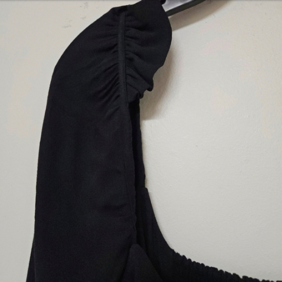 ARITZIA WILFRED NOVELLA PUFF SLEEVE MINI DRESS WITH SLIT SIZE 16 - Picture 13 of 16